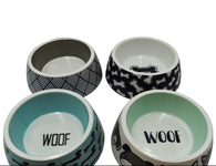 PRINT BOWL DOG